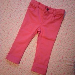 Girl's Pink Pants 18M